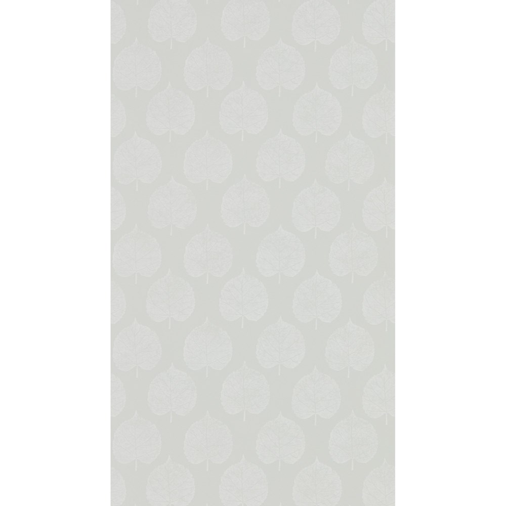 Lyme Leaf Wallpaper 216384 by Sanderson in Dove Grey